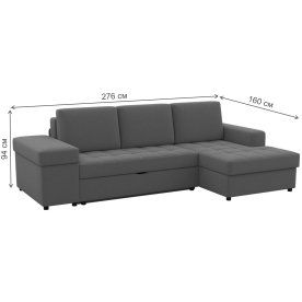 Диван угловой Риф