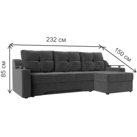 Диван угловой Сенатор