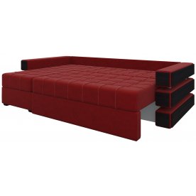 Диван угловой Венеция левый микровельвет