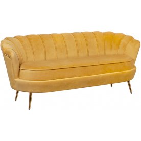 Дизайнерский диван Pearl Triple Yellow