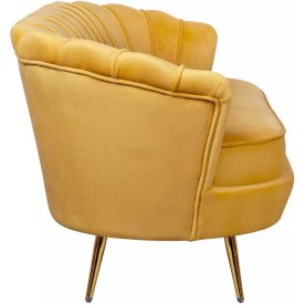 Дизайнерский диван Pearl Triple Yellow