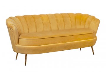 Дизайнерский диван Pearl Triple Yellow