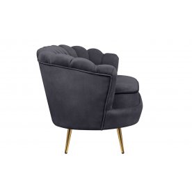 Дизайнерский двухместный диван Pearl Double Black