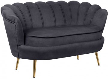 Дизайнерский двухместный диван Pearl Double Black