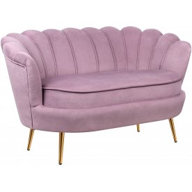 Дизайнерский двухместный диван Pearl Double Pink