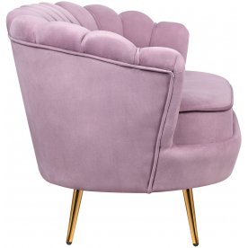 Дизайнерский двухместный диван Pearl Double Pink