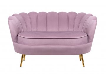 Дизайнерский двухместный диван Pearl Double Pink