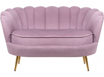 Дизайнерский двухместный диван Pearl Double Pink