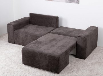 Угловой диван Оксфорд 200х160 с оттоманкой