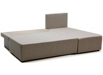 Угловой диван Сеул правый рогожка elegance com beige вензеля