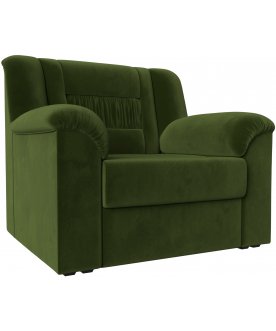Кресло Терра-М микровельвет зеленый