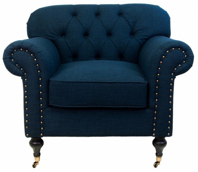 Кресло Kavita DF-1819-B1 dark blue