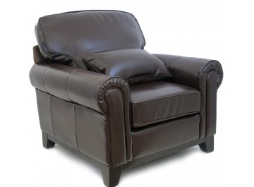 Кресло кожаное