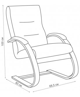Кресло Leset Монэ