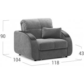 Кресло Moon Family 109 / Н10 Lux v1+(2)65 н 004755