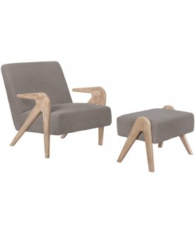 Кресло с пуфом Arrow