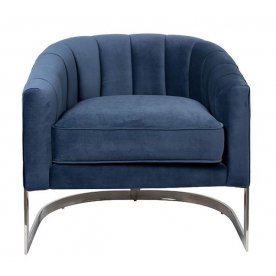 Кресло ZW-777 BLU SS