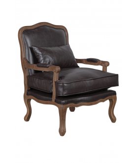 Мягкое полукресло с подлокотниками Nitro Brown