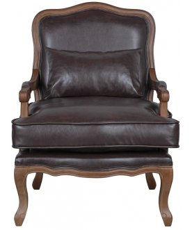 Мягкое полукресло с подлокотниками Nitro Brown