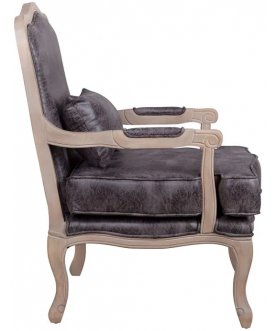 Мягкое полукресло с подлокотниками Nitro Brown V2
