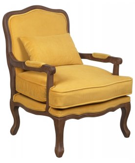 Мягкое полукресло с подлокотниками Nitro Yellow