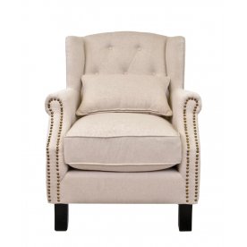 Мягкое полукресло с подлокотниками Scott