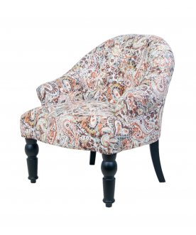 Низкое кресло Desta Orange Flower