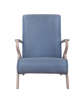 Низкое кресло Fobos blue