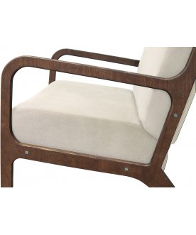 Низкое кресло Mody Beige