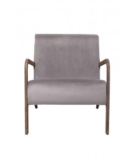 Низкое кресло Mody Grey