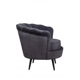 Низкое кресло Pearl Black V2