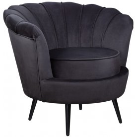 Низкое кресло Pearl Black V2