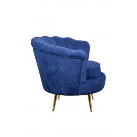 Низкое кресло Pearl Blue