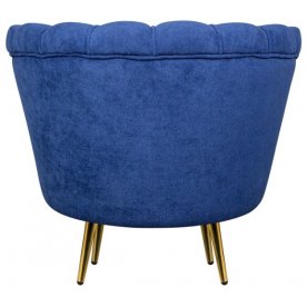Низкое кресло Pearl Blue