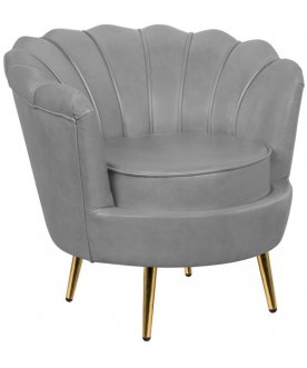 Низкое кресло Pearl Grey V2