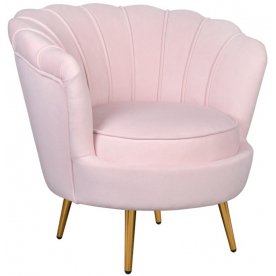 Низкое кресло Pearl Pink V2