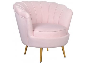 Низкое кресло Pearl Pink V2