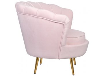 Низкое кресло Pearl Pink V2