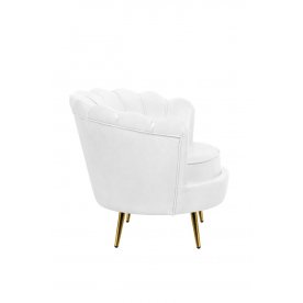 Низкое кресло Pearl White