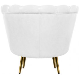 Низкое кресло Pearl White