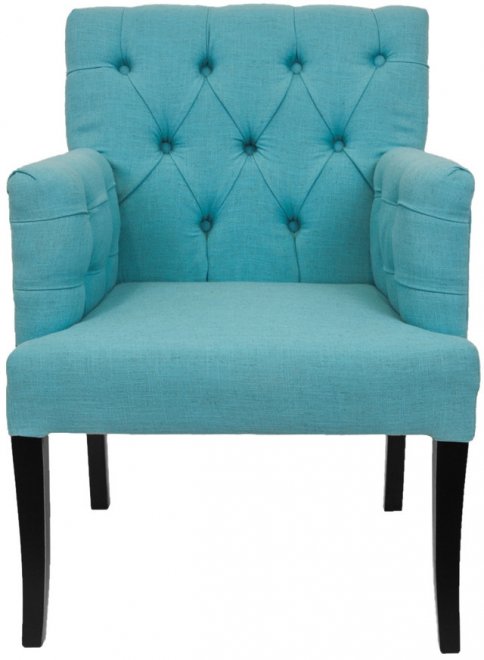 Низкое кресло Zander Blue