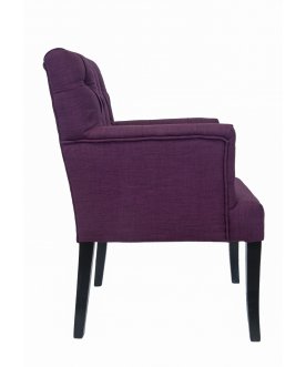 Низкое кресло Zander Purple