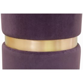 Дизайнерский пуф Brassy Violet