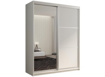 Шкаф-купе Кааппи 1 белый бриллиант