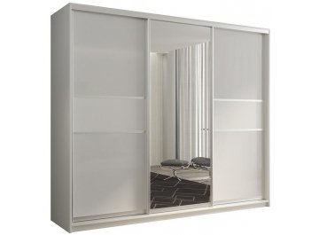 Шкаф для одежды Кааппи 10 180х45 дуб эвок прибрежный белый бриллиант