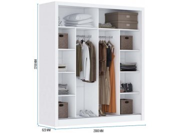 Шкаф-купе Дрим-2 2 м