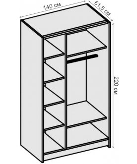 Шкаф-купе Иннэс-5