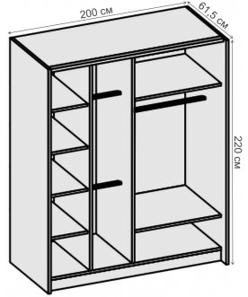Шкаф-купе Иннэс-5