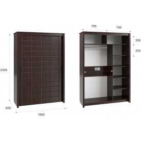 Шкаф-купе Изабель ИЗ-60К