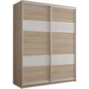 дуб сонома светлый / белый